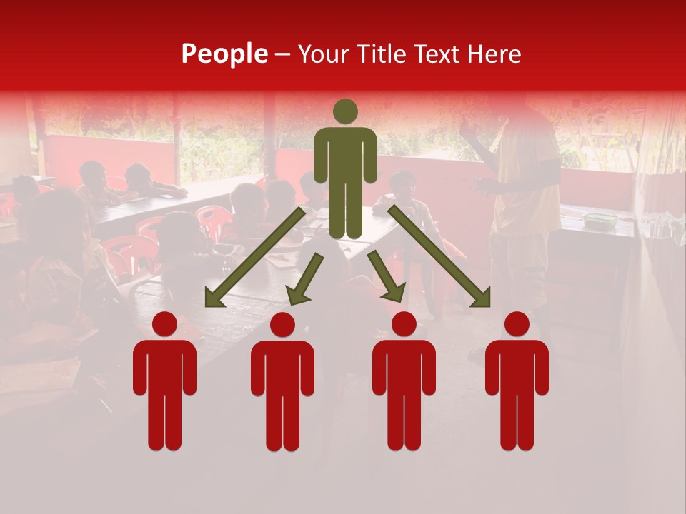 Teacher Thai Asia PowerPoint Template