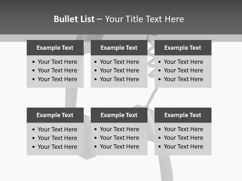 Service Calls Support PowerPoint Template