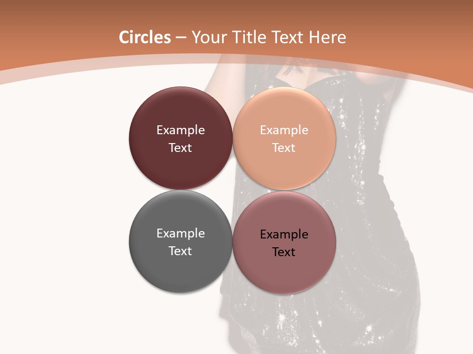 Glamour Beauty Girl PowerPoint Template