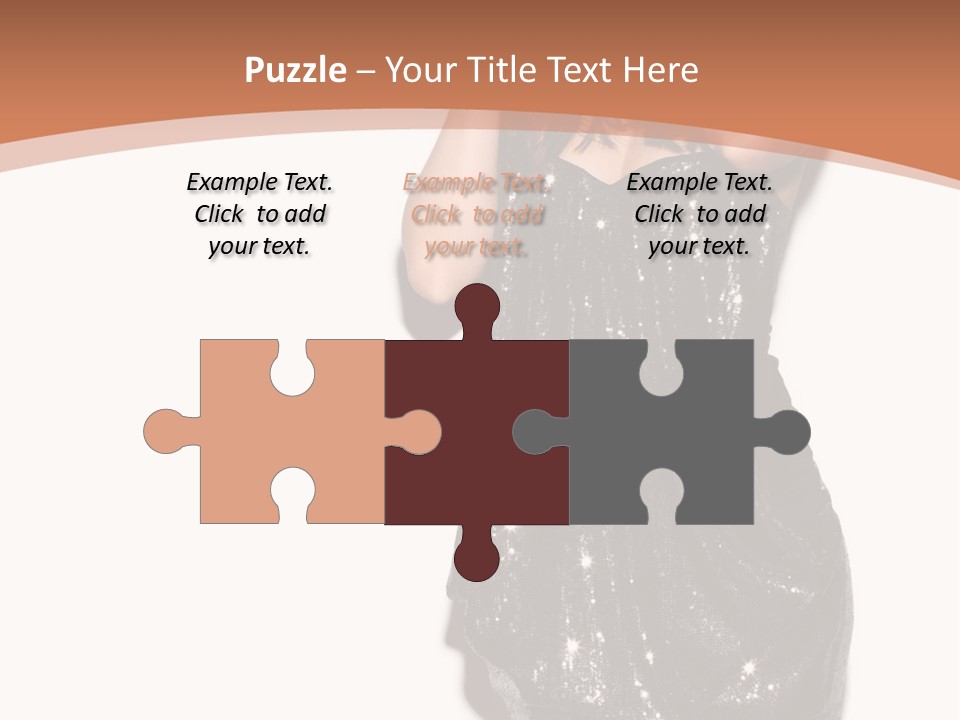 Glamour Beauty Girl PowerPoint Template