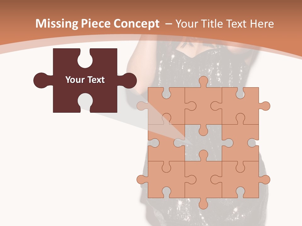 Glamour Beauty Girl PowerPoint Template