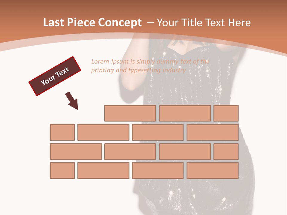 Glamour Beauty Girl PowerPoint Template