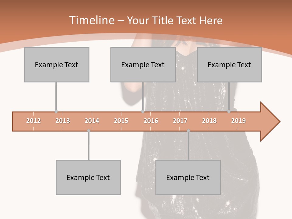 Glamour Beauty Girl PowerPoint Template