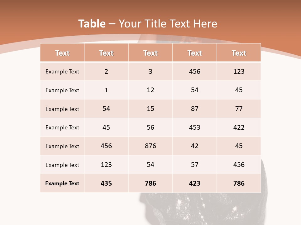 Glamour Beauty Girl PowerPoint Template