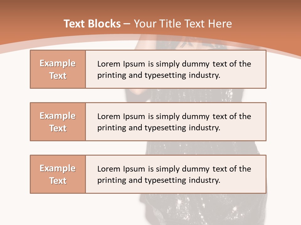 Glamour Beauty Girl PowerPoint Template