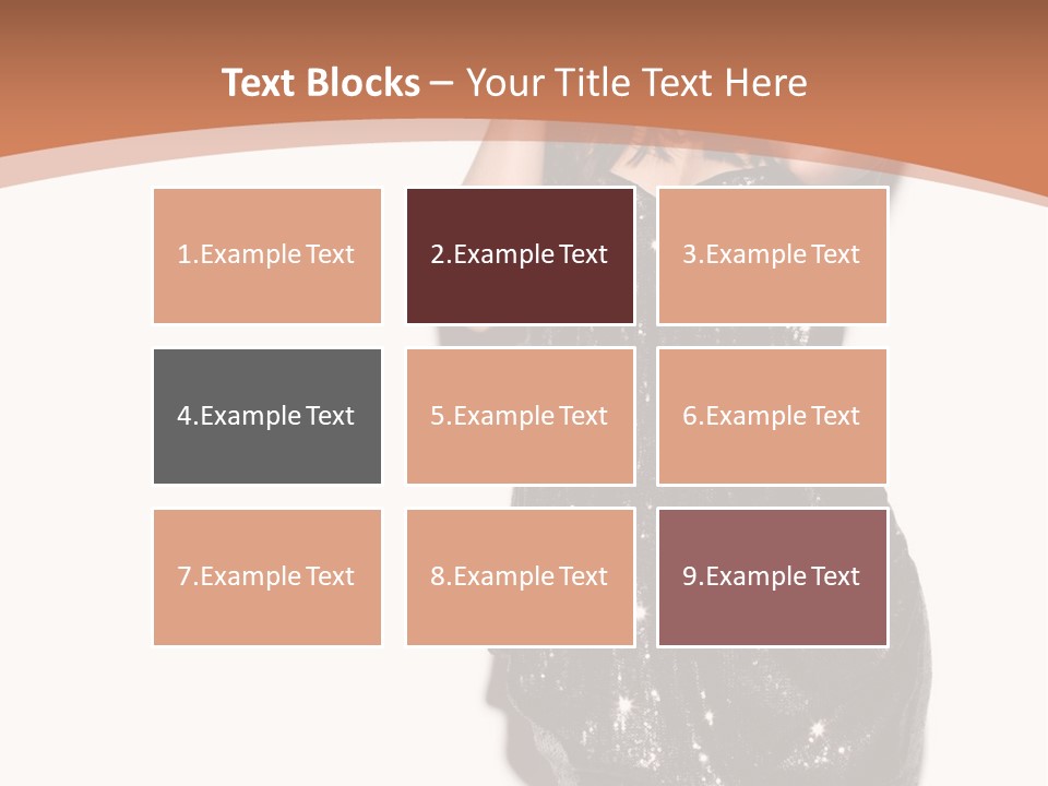 Glamour Beauty Girl PowerPoint Template