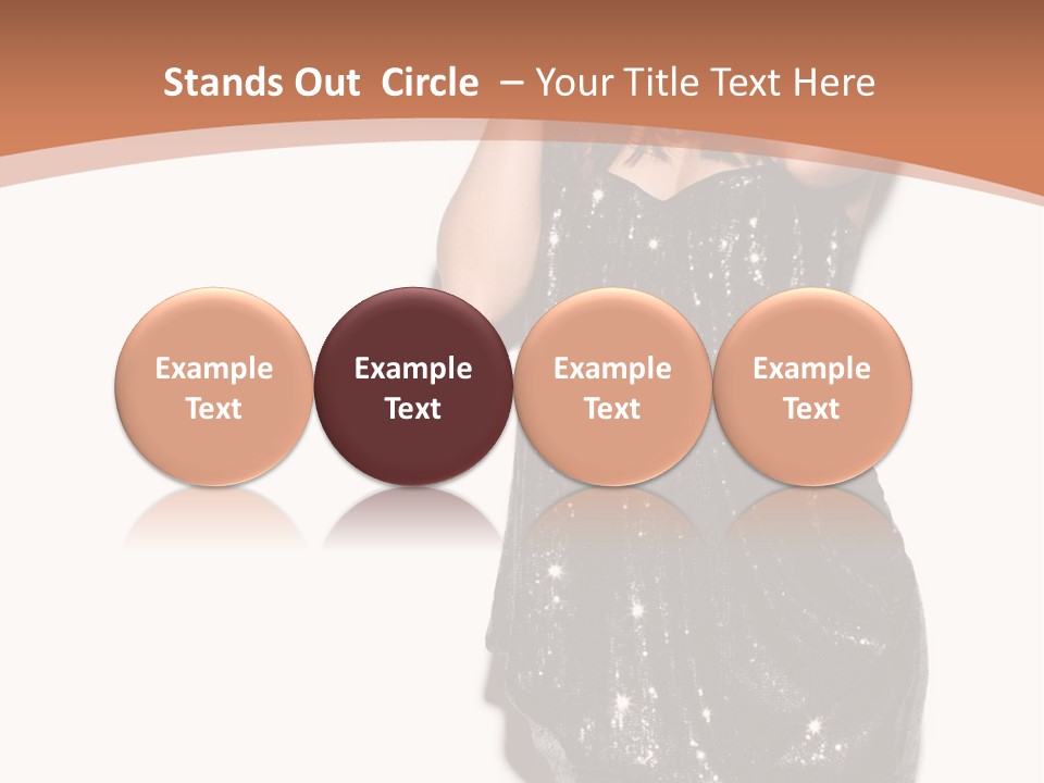 Glamour Beauty Girl PowerPoint Template