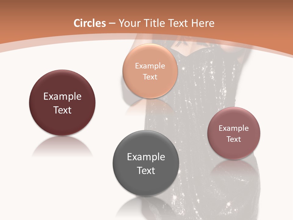 Glamour Beauty Girl PowerPoint Template