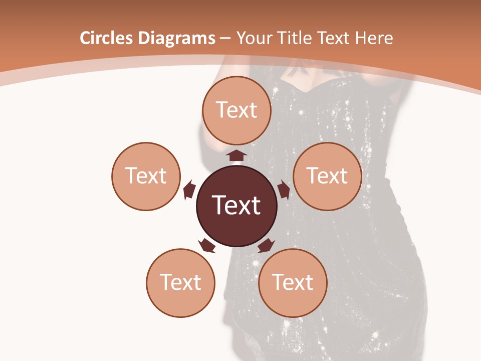 Glamour Beauty Girl PowerPoint Template