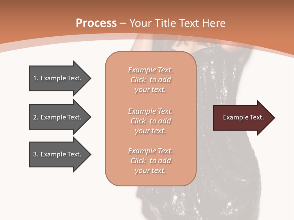 Glamour Beauty Girl PowerPoint Template