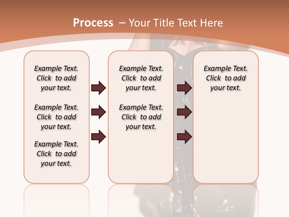 Glamour Beauty Girl PowerPoint Template