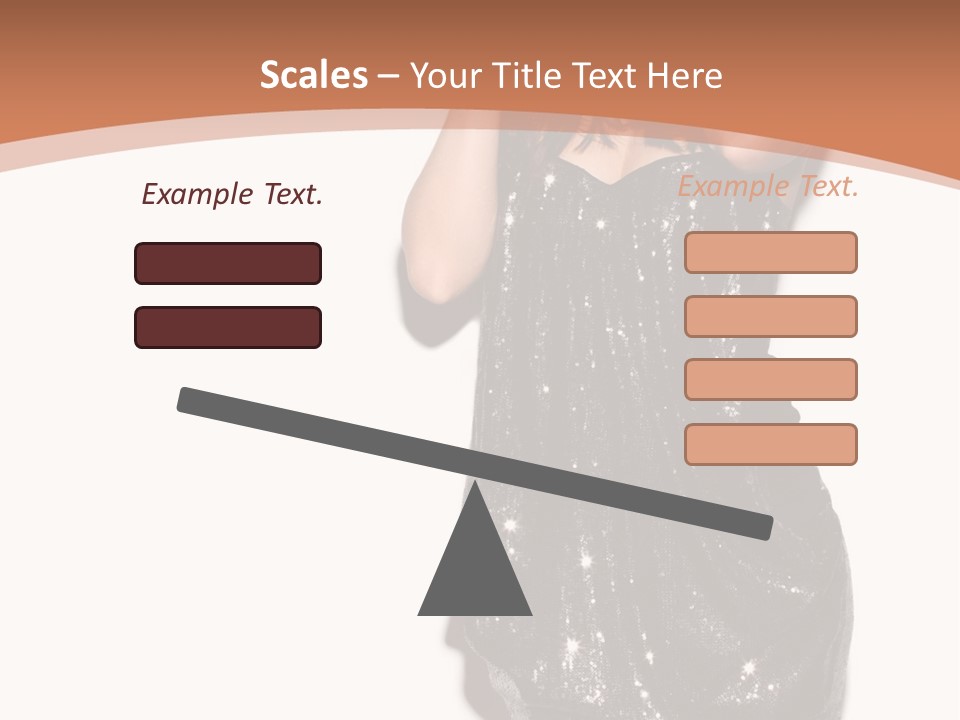 Glamour Beauty Girl PowerPoint Template