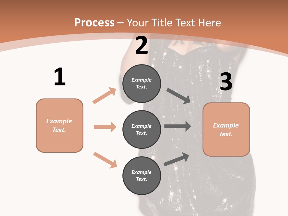 Glamour Beauty Girl PowerPoint Template