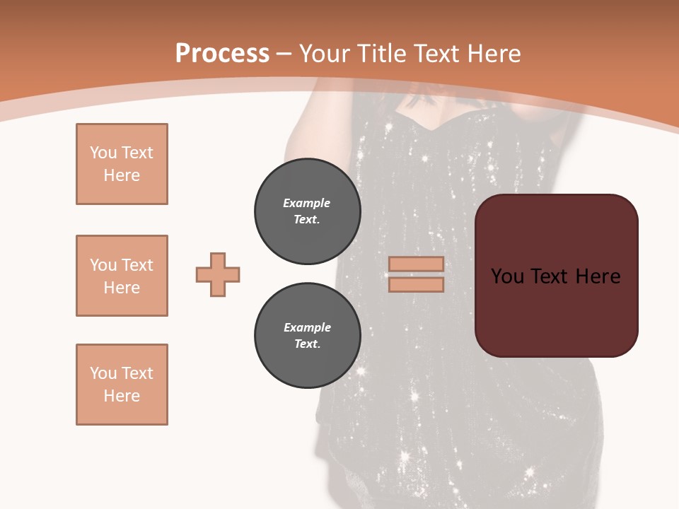 Glamour Beauty Girl PowerPoint Template