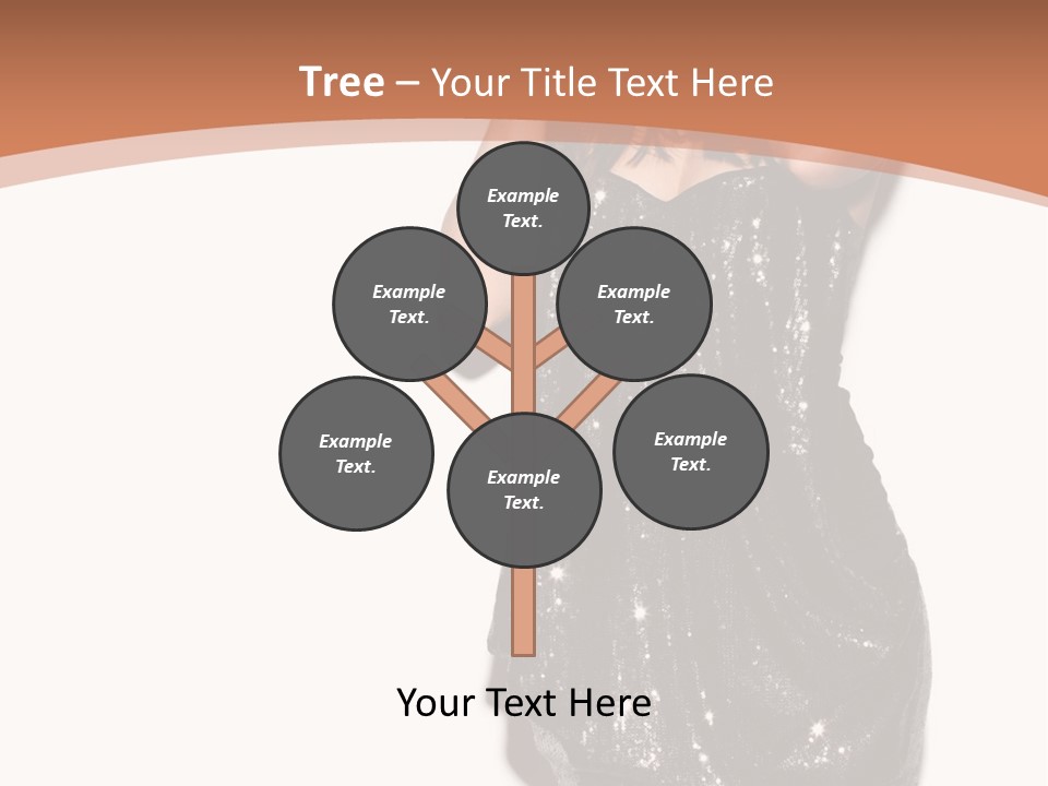 Glamour Beauty Girl PowerPoint Template