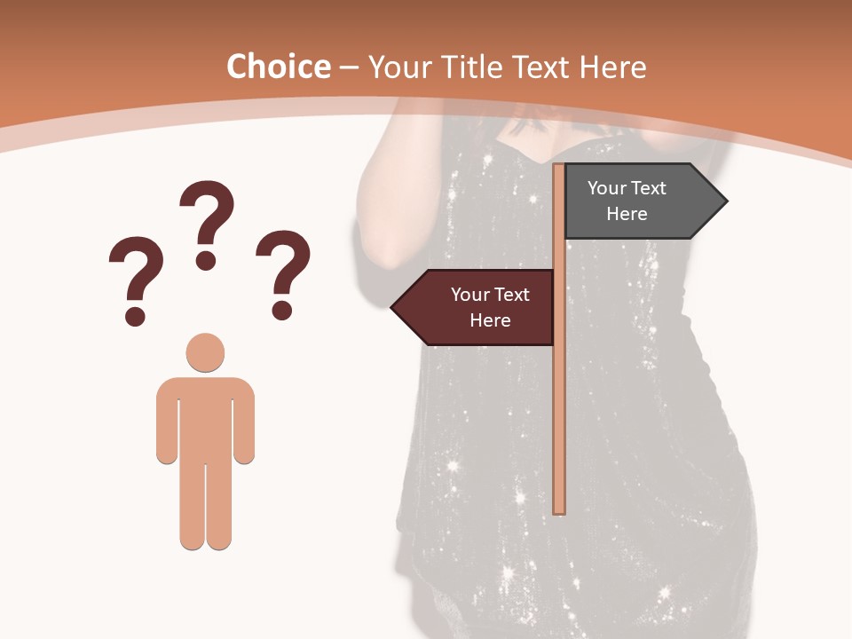 Glamour Beauty Girl PowerPoint Template