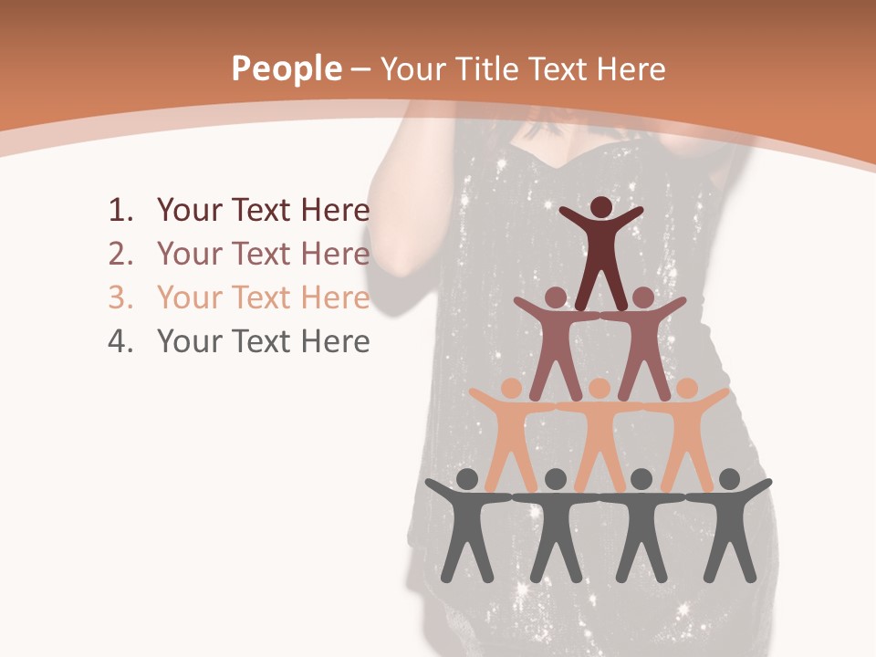 Glamour Beauty Girl PowerPoint Template