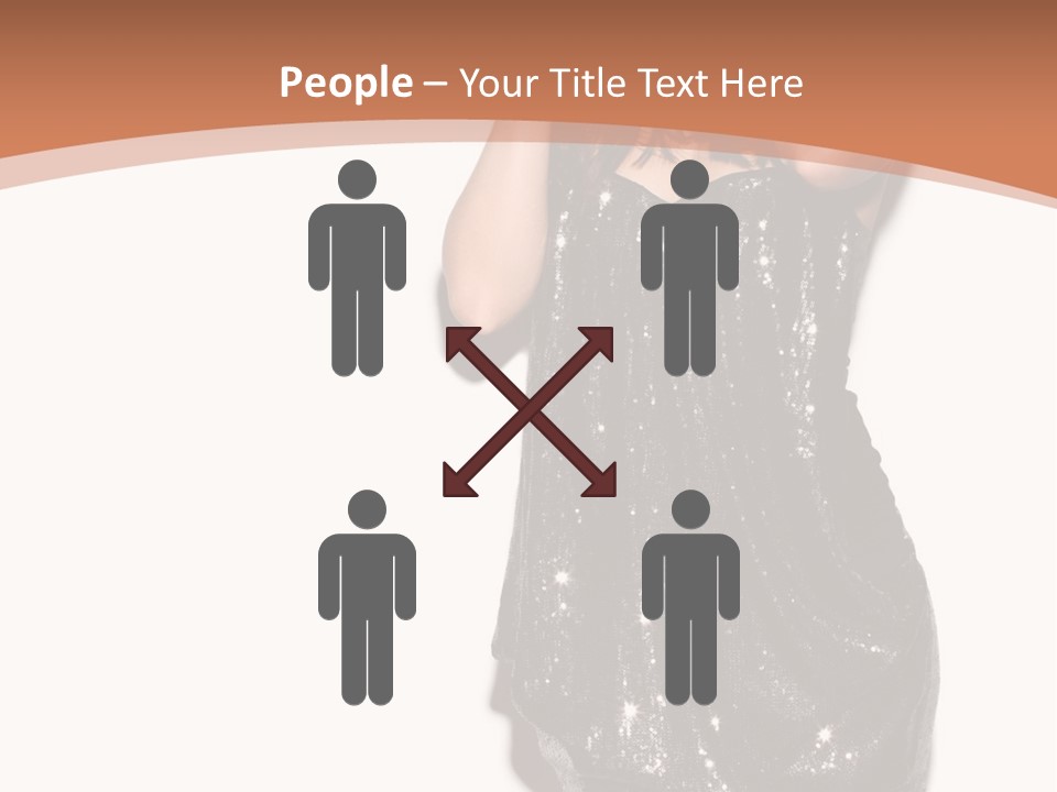 Glamour Beauty Girl PowerPoint Template