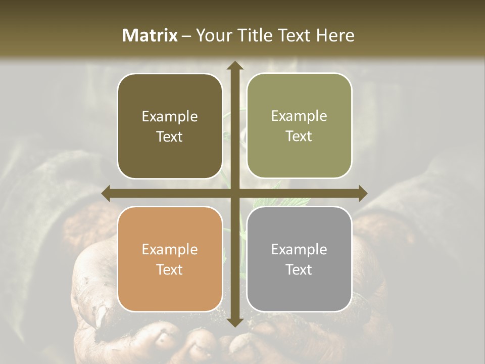 Dirty Soil Background PowerPoint Template