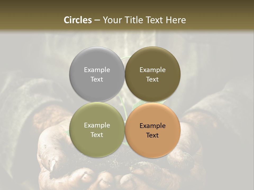 Dirty Soil Background PowerPoint Template