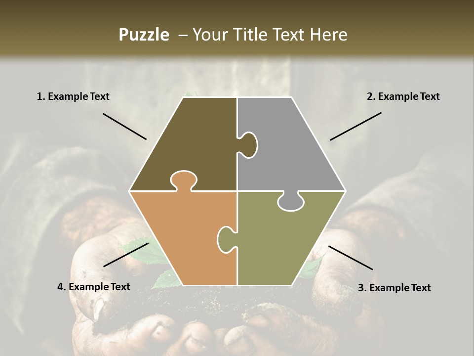 Dirty Soil Background PowerPoint Template