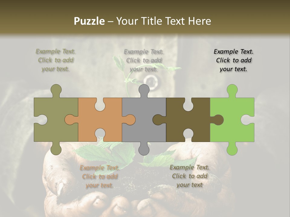 Dirty Soil Background PowerPoint Template