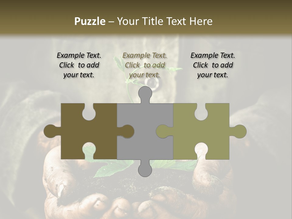 Dirty Soil Background PowerPoint Template