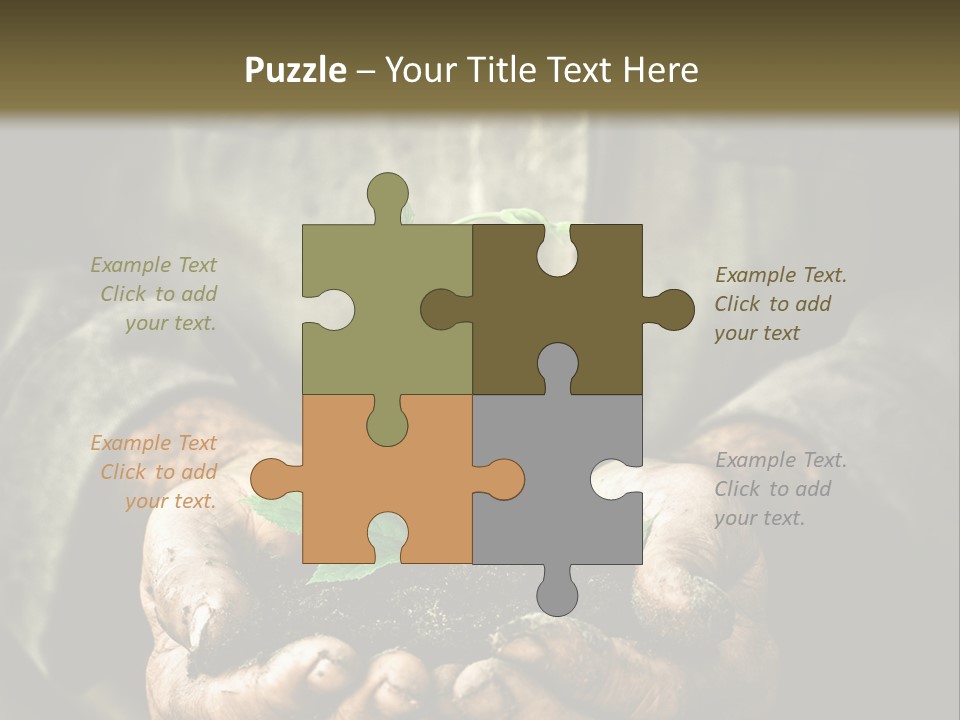 Dirty Soil Background PowerPoint Template