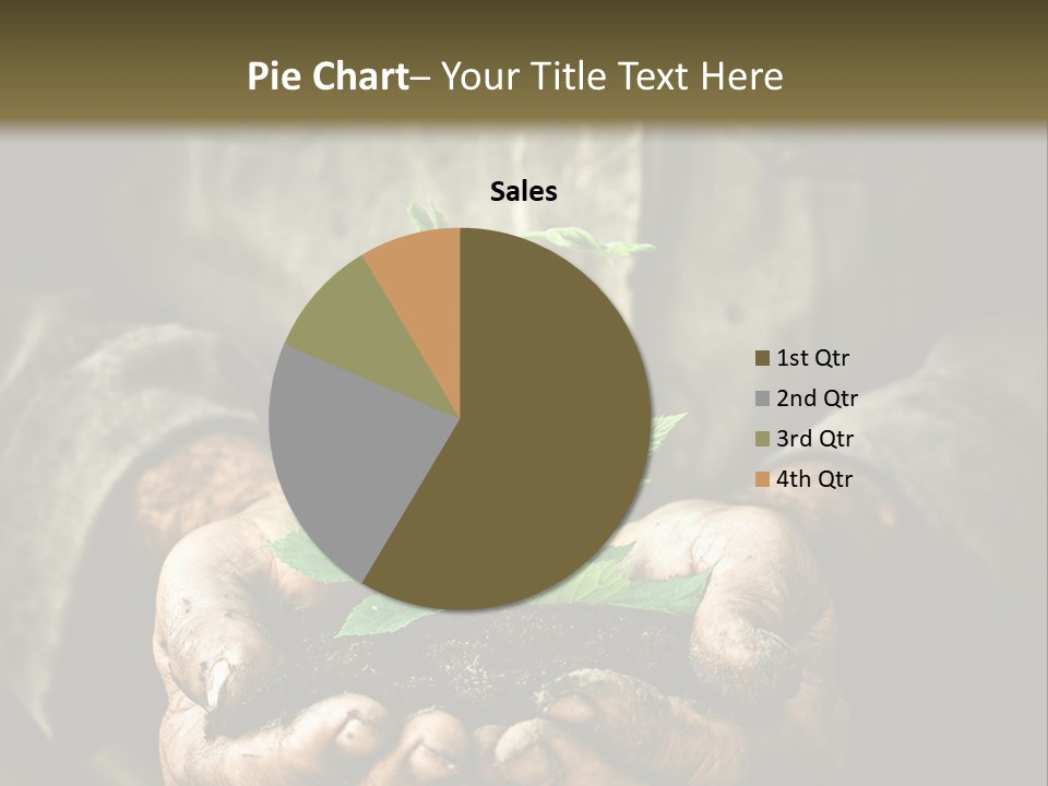 Dirty Soil Background PowerPoint Template