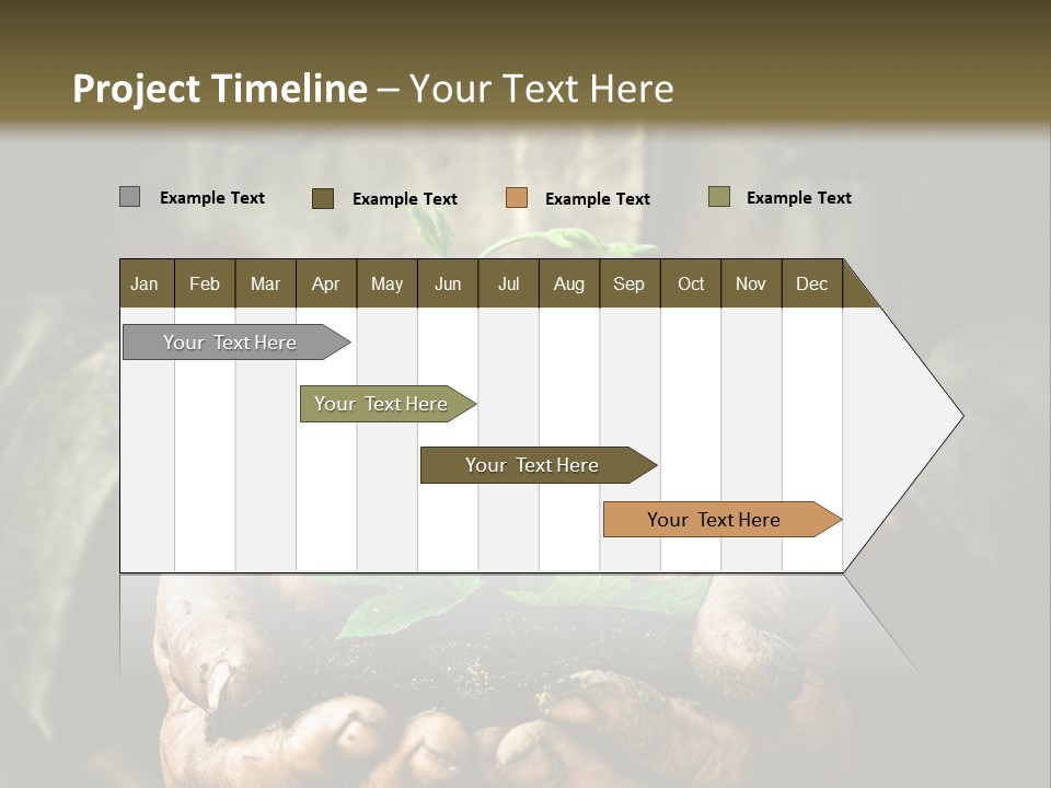 Dirty Soil Background PowerPoint Template