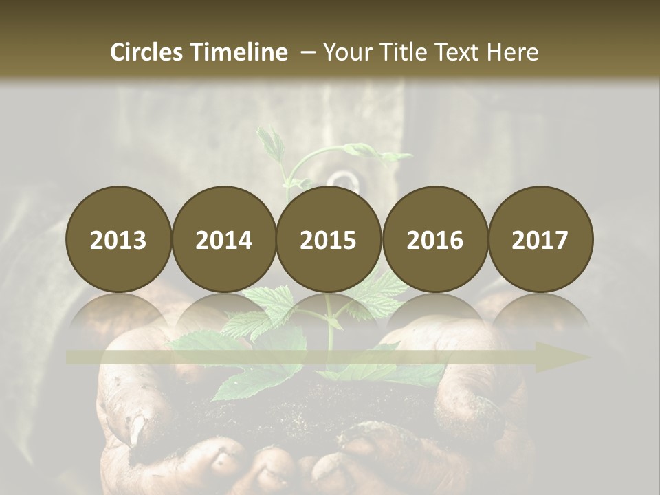 Dirty Soil Background PowerPoint Template