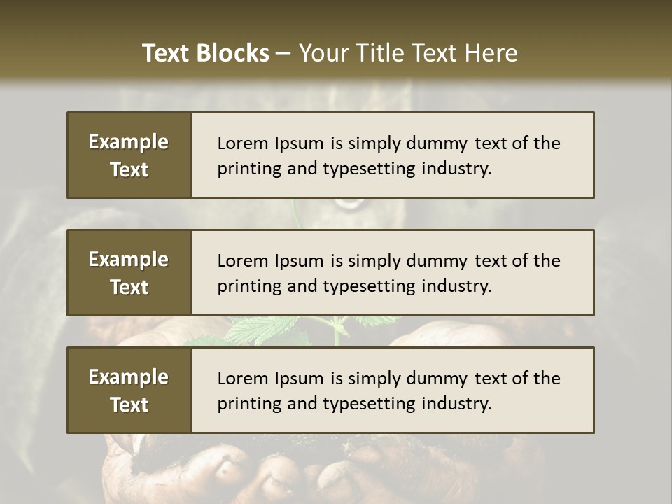 Dirty Soil Background PowerPoint Template