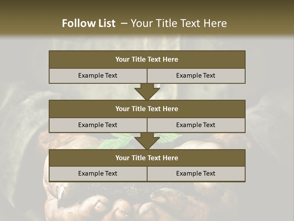 Dirty Soil Background PowerPoint Template
