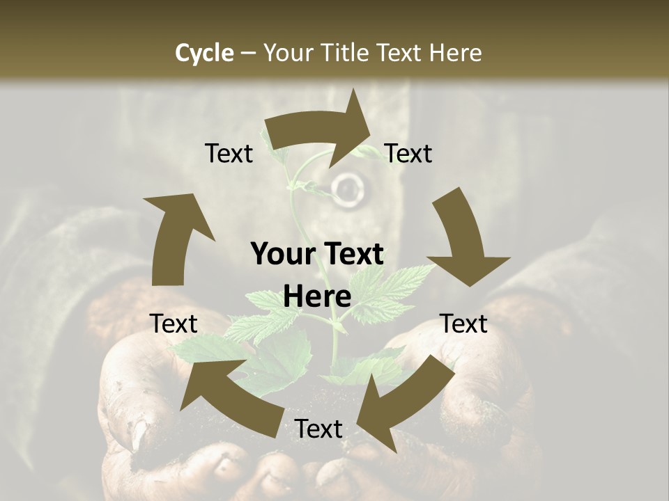 Dirty Soil Background PowerPoint Template