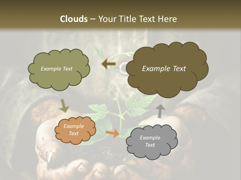 Dirty Soil Background PowerPoint Template