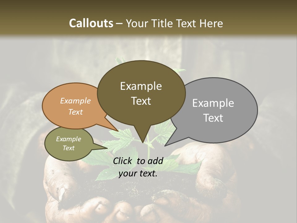 Dirty Soil Background PowerPoint Template