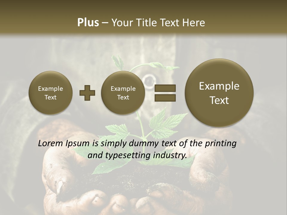 Dirty Soil Background PowerPoint Template