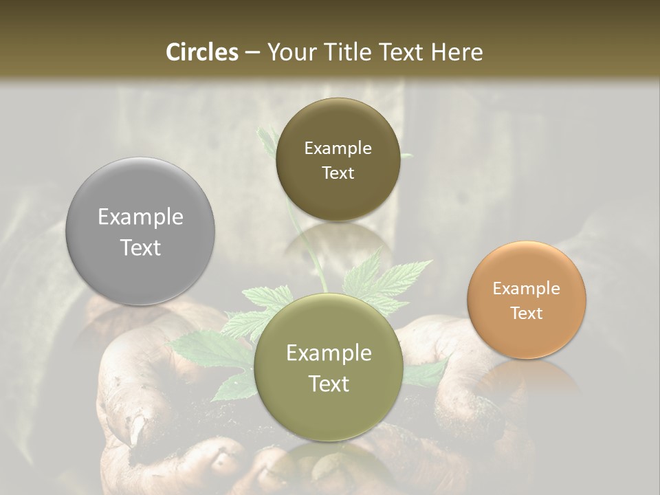 Dirty Soil Background PowerPoint Template