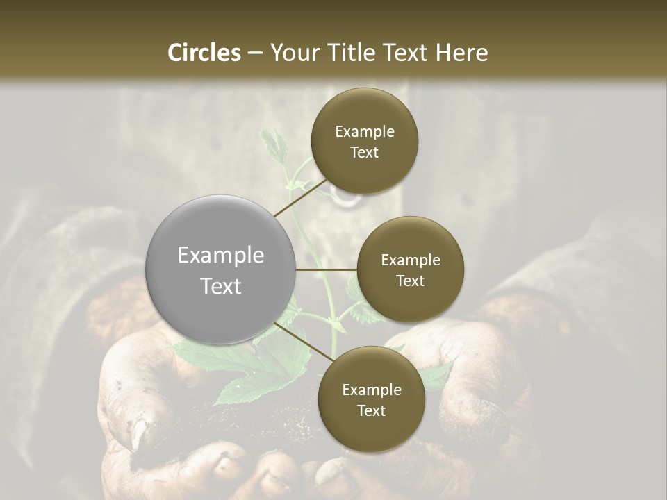 Dirty Soil Background PowerPoint Template