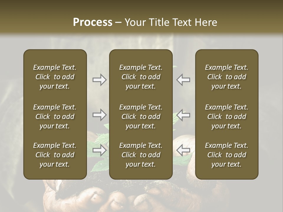 Dirty Soil Background PowerPoint Template