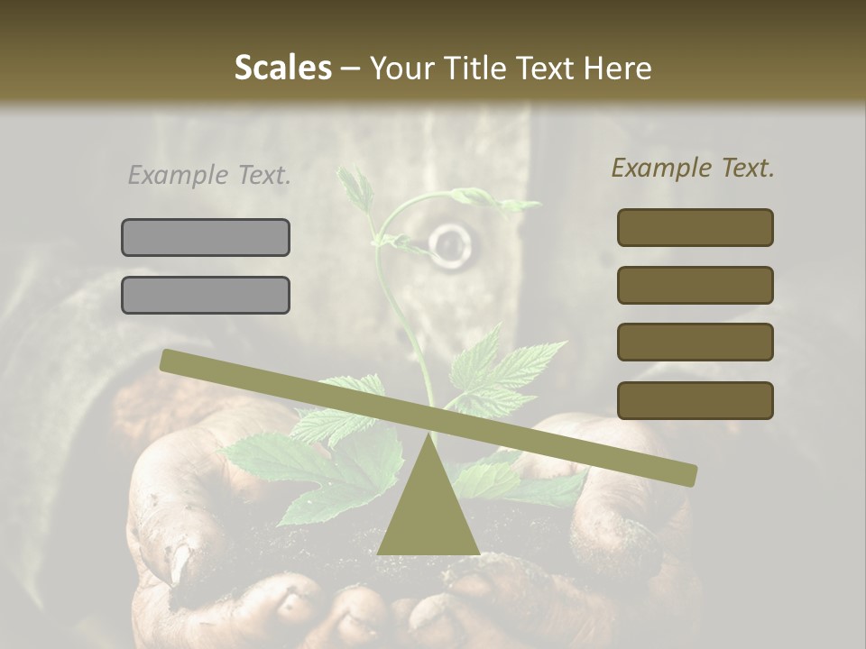 Dirty Soil Background PowerPoint Template