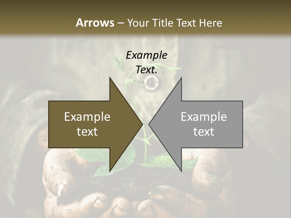 Dirty Soil Background PowerPoint Template