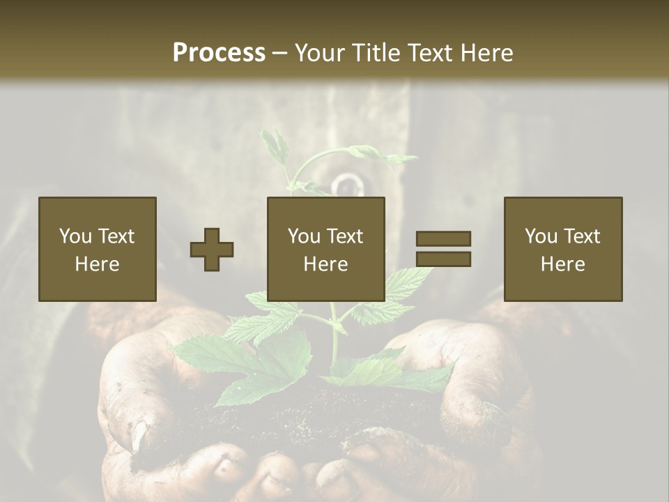 Dirty Soil Background PowerPoint Template