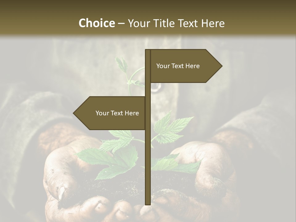 Dirty Soil Background PowerPoint Template