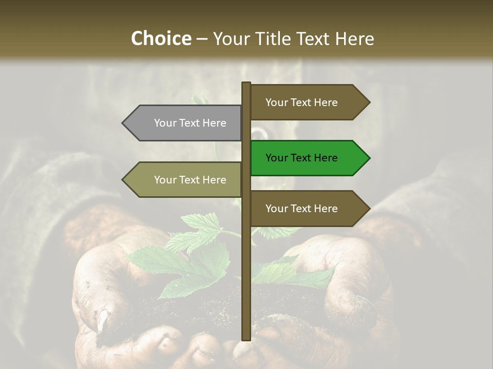 Dirty Soil Background PowerPoint Template