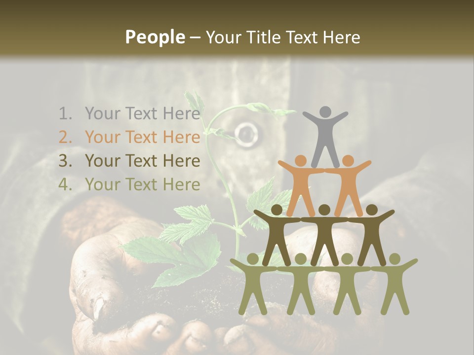 Dirty Soil Background PowerPoint Template