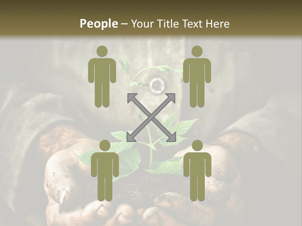 Dirty Soil Background PowerPoint Template