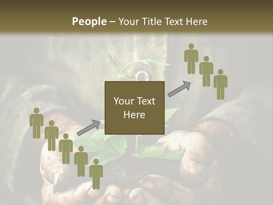 Dirty Soil Background PowerPoint Template