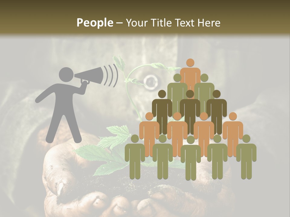 Dirty Soil Background PowerPoint Template