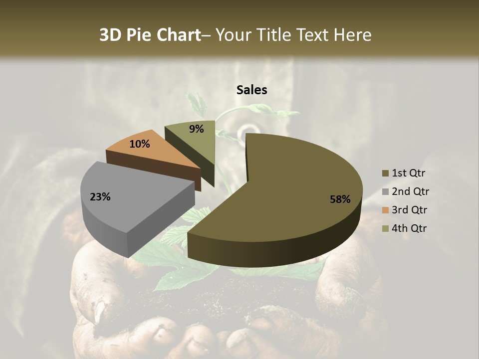 Dirty Soil Background PowerPoint Template